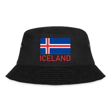 iceland logo - Bucket Hat - black - Front - Lela (165cm)