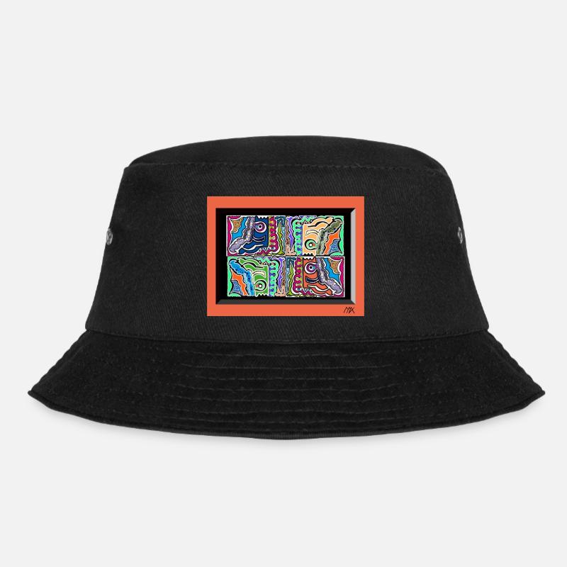 Freaky Ayahuasca - Bucket Hat - Schwarz