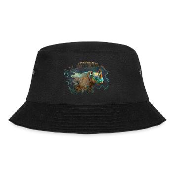 Nashorn - Bucket Hat - Schwarz - Vorne - Lela (165cm)