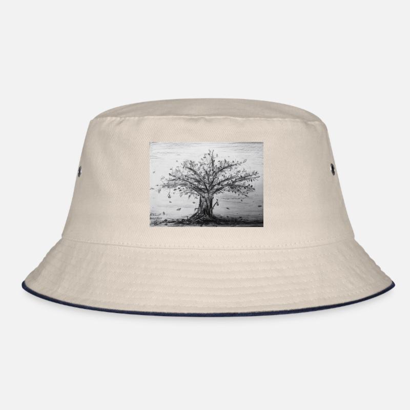 Herbst, Apfelbaum Bucket Hat