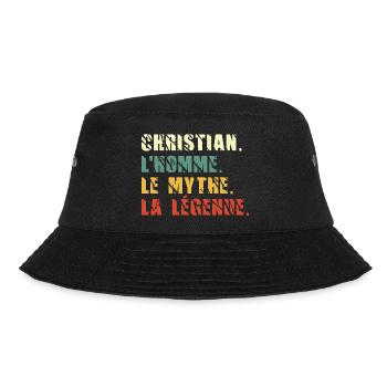 Christian l homme le mythe la légende - Bob - noir - Devant - Lela (165cm)
