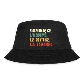 Dominique l homme le mythe la légende - Bob - noir - Devant - Lela (165cm)
