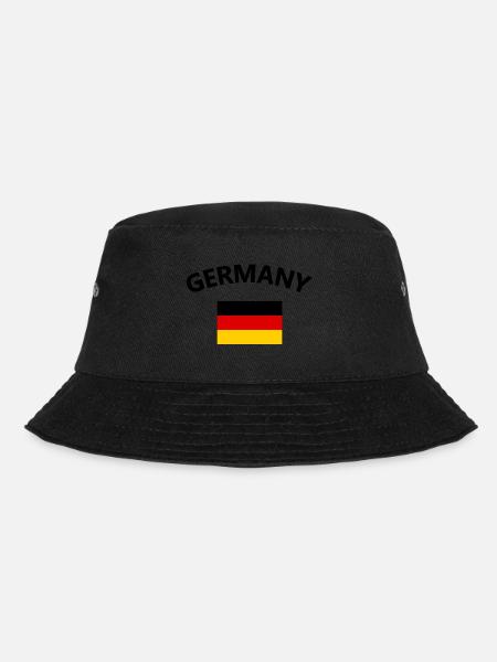 Deutschland Fan - Bucket Hat - Schwarz