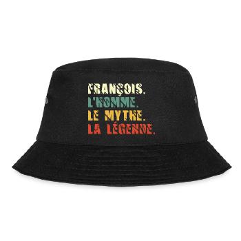 François l homme le mythe la légende - Bob - noir - Devant - Lela (165cm)