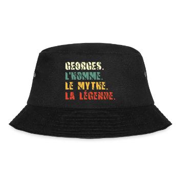 Georges l homme le mythe la légende - Bob - noir - Devant - Lela (165cm)
