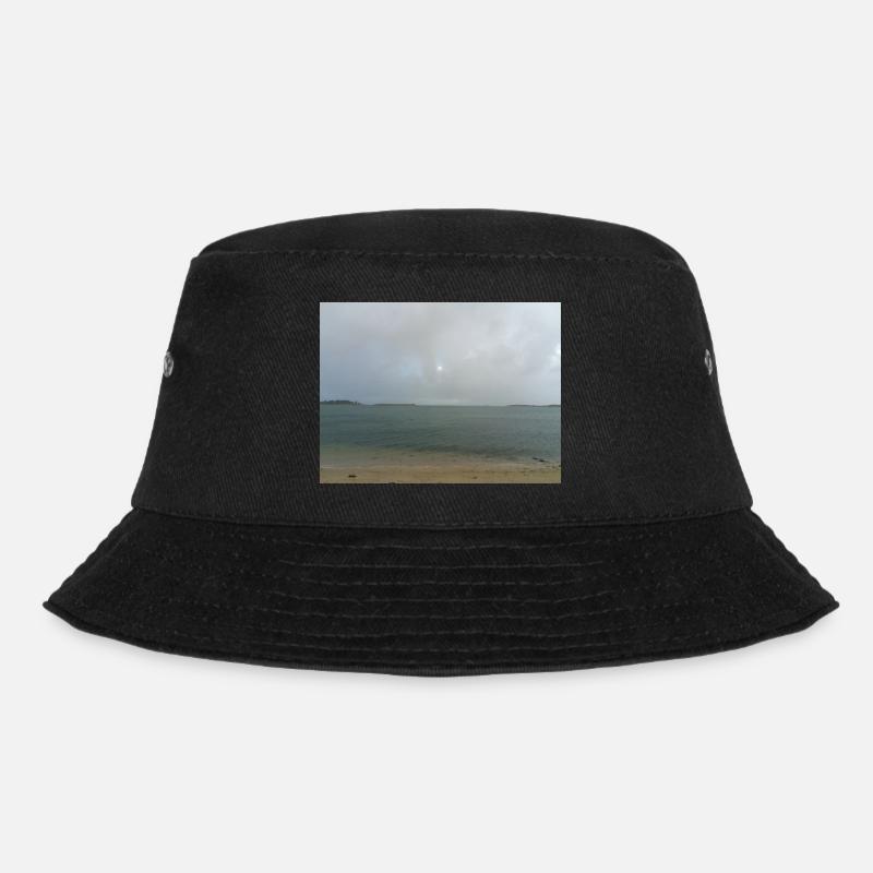 Sea View Horizon - Bucket Hat - black