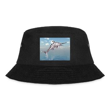 Ichthyosaur Eurhinosaurus - Bucket Hat - black - Front - Lela (165cm)