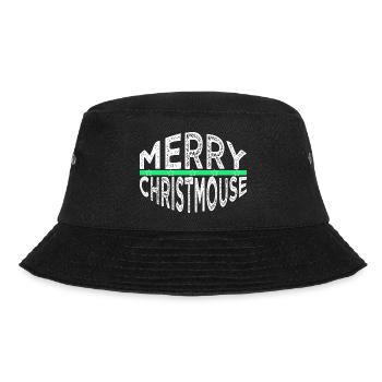 croos beard gang cool joke bday dinosaur lover - Bucket Hat - Schwarz - Vorne - Lela (165cm)