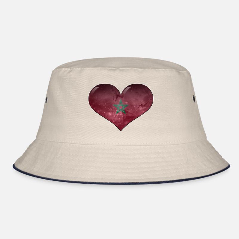 Marokko-Herz Bucket Hat