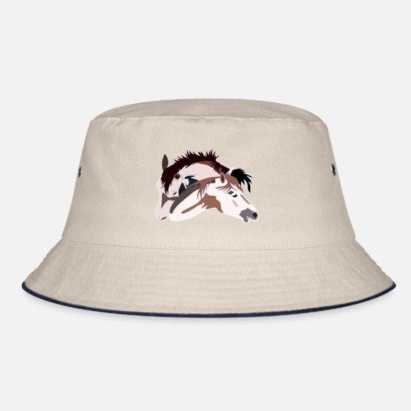 Paar Pferde Bucket Hat