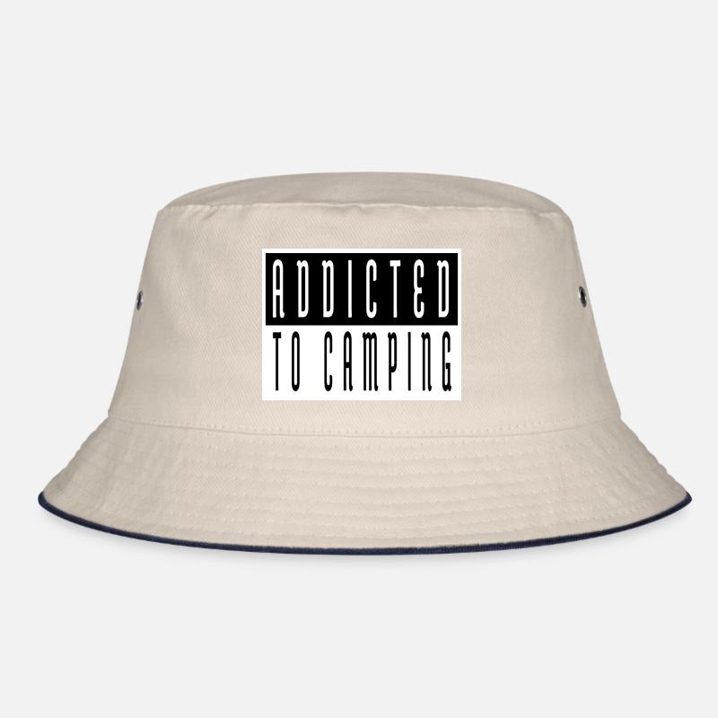 advanture gift camping cool funny humor fun gift Bucket Hat