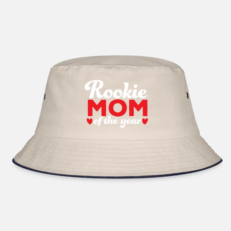 Rookie Mom des Jahres Neue Mutter Muttertag Mutter Bucket Hat
