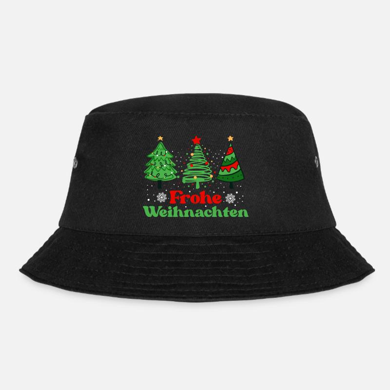 Merry Christmas - Bucket Hat - black