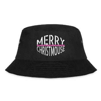 Couples Mouse Dinosaur Moon Don't Worry Okay Fine - Bucket Hat - black - Front - Lela (165cm)