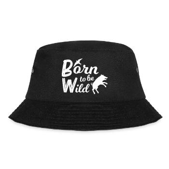 Adventure Travel Hiking Mountain - Bucket Hat - black - Front - Lela (165cm)