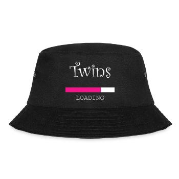 Pregnancy Baby shower Babyshower Boy Girl - Bucket Hat - black - Front - Lela (165cm)