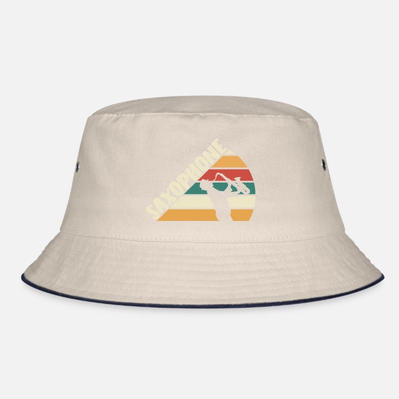 Jazz player saxophone Bucket Hat
