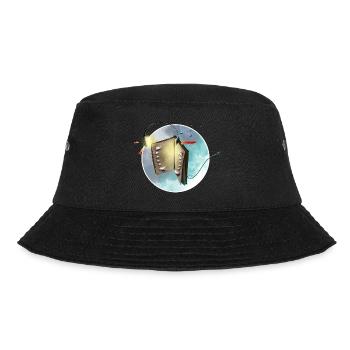 Das Buch des Abgrunds - Bucket Hat - Schwarz - Vorne - Lela (165cm)