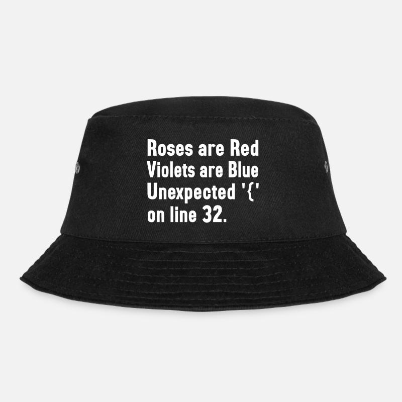 it humor design code - Bucket Hat - Schwarz