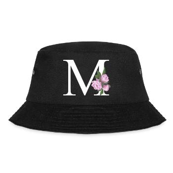 M - Bucket Hat - Schwarz - Vorne - Lela (165cm)