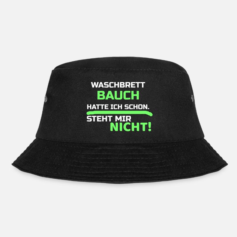 Lustige Sprüche - Bucket Hat - Schwarz