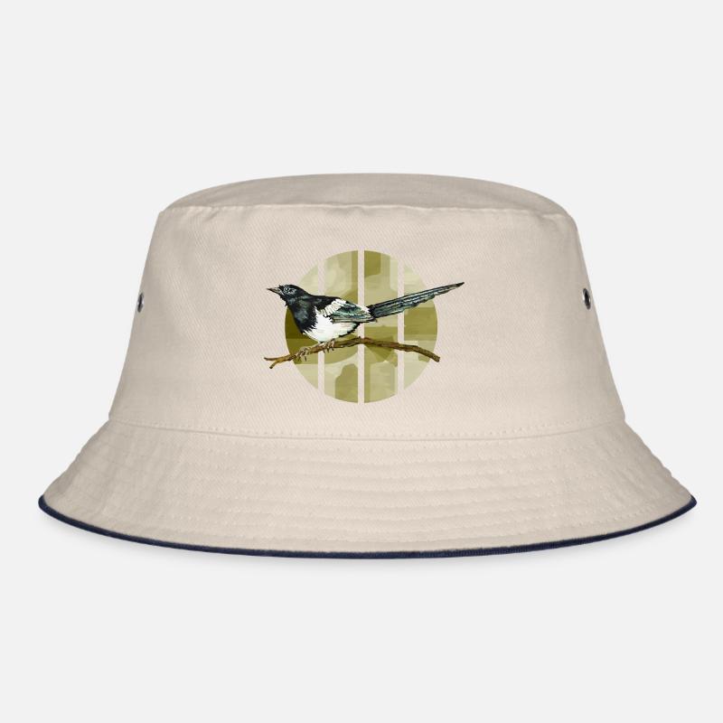 Bunter Vogel Bucket Hat