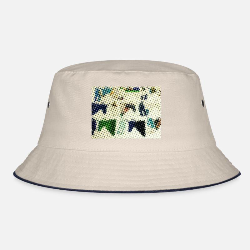 Yak Abstract Bucket Hat