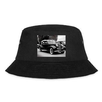 Véhicule vintage des années 50, noir et blanc, génératif - Bob - noir - Devant - Lela (165cm)