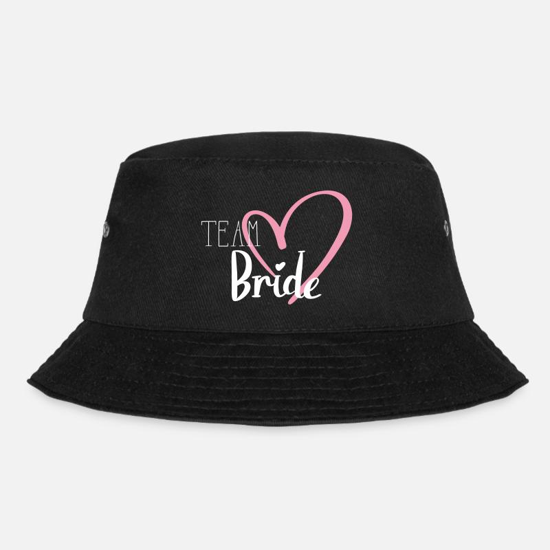 Team Bride - Bucket Hat - Schwarz