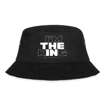 I Am the King - Bucket Hat - Schwarz - Vorne - Lela (165cm)