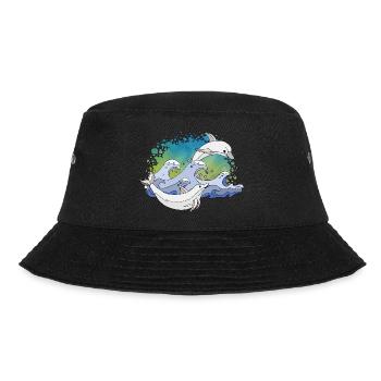Dolphins - Bucket Hat - black - Front - Lela (165cm)