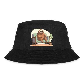 Sloth - Bucket Hat - black - Front - Lela (165cm)