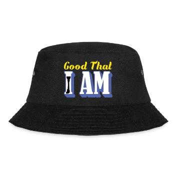 Lustiges Amputation und Beinprothesen - Bucket Hat - Schwarz - Vorne - Lela (165cm)
