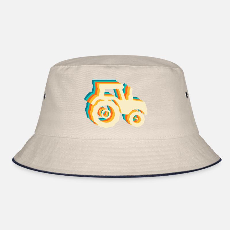 Retro-Traktor Bucket Hat