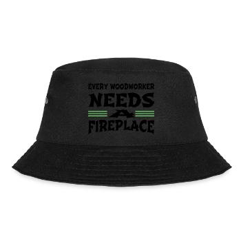 quote mason geek apprentice funny quote humor - Bucket Hat - Schwarz - Vorne - Lela (165cm)