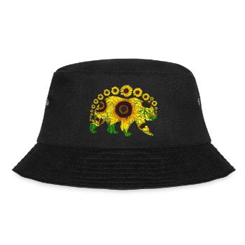 Habitant de la forêt Animal de la forêt Ours de tournesol cadeau - Bob - noir - Devant - Lela (165cm)