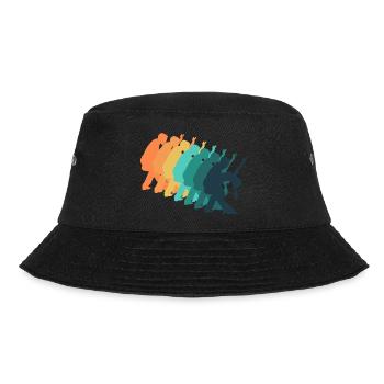 Retro dance - Bucket Hat - black - Front - Lela (165cm)