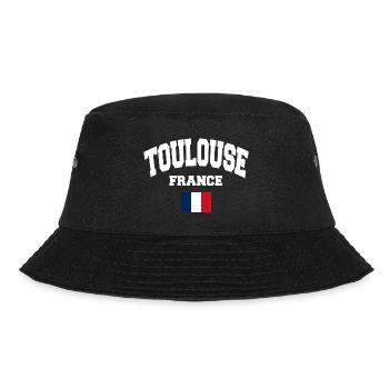 Toulouse - Bucket Hat - Schwarz - Vorne - Lela (165cm)