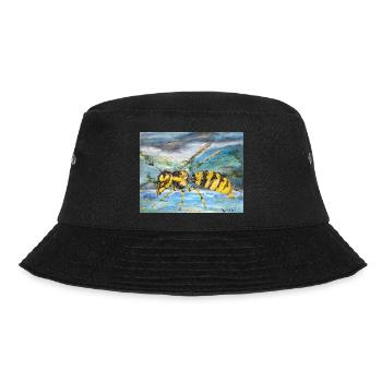 Wasp - Bucket Hat - black - Front - Lela (165cm)