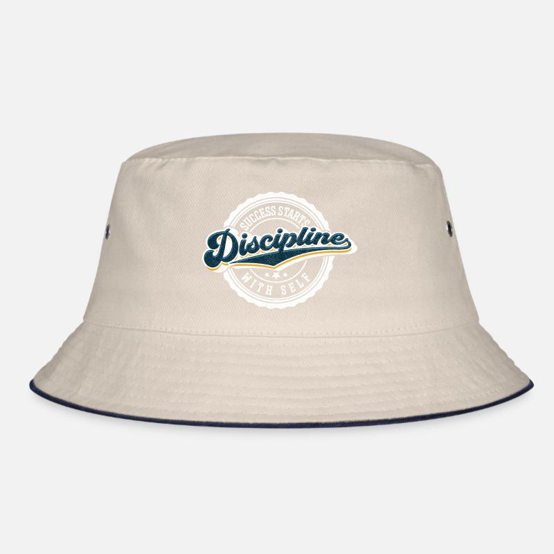 Erfolg beginnt mit Selbstdisziplin Bucket Hat