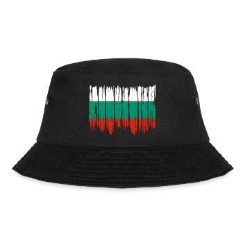 Bulgaria Flag Bulgarian Flag Golden Sands - Bucket Hat - black - Front - Lela (165cm)