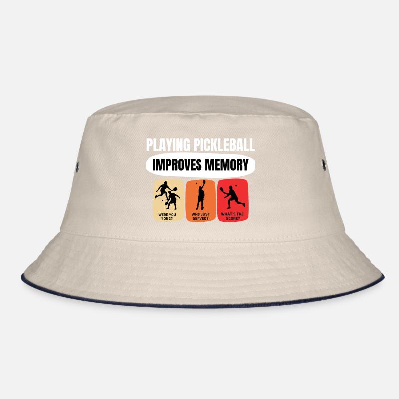 Playing Pickleball Improves Memory Bucket Hat