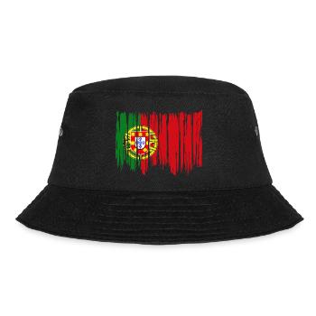 Drapeau du Portugal Utilisé Drapeau portugais - Bob - noir - Devant - Lela (165cm)