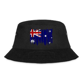 Drapeau de l’Australie sous le drapeau australien - Bob - noir - Devant - Lela (165cm)