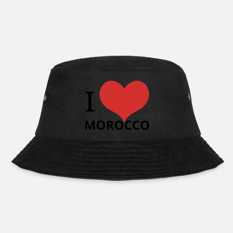 I LOVE MOROCCO - Bob - noir
