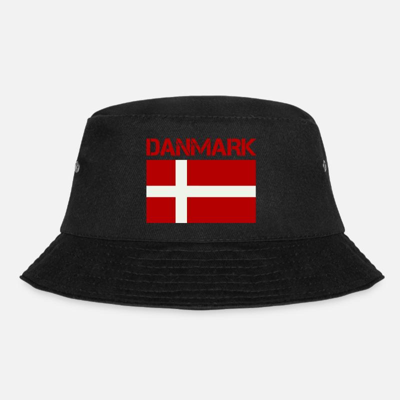 Danmark - Bucket Hat - black