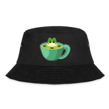 Frog Mug - Bucket Hat - black - Front - Lela (165cm)