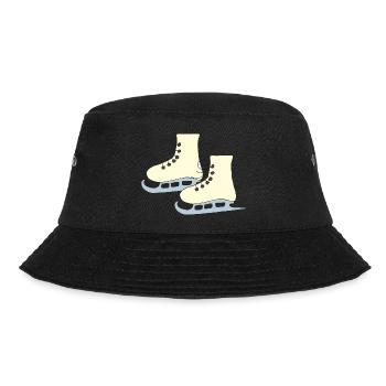 schlittschuhe gelb - Bucket Hat - Schwarz - Vorne - Lela (165cm)