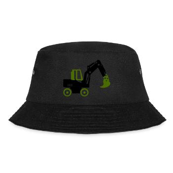 bagger - Bucket Hat - Schwarz - Vorne - Lela (165cm)