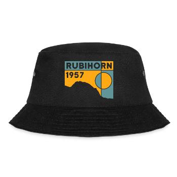 Rubihorn Hiking Mountain Climbing North Face Souvenir - Bucket Hat - black - Front - Lela (165cm)